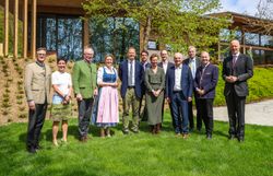 Eröffnung des erweiterten Besucherzentrums Gruppenbild