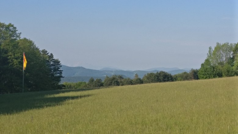 Wiesenlandschaft, © Naturpark Sparbach/Käfer