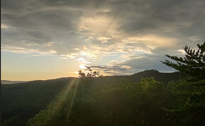 Sonnenuntergang Juni 22, © Naturpark Sparbach