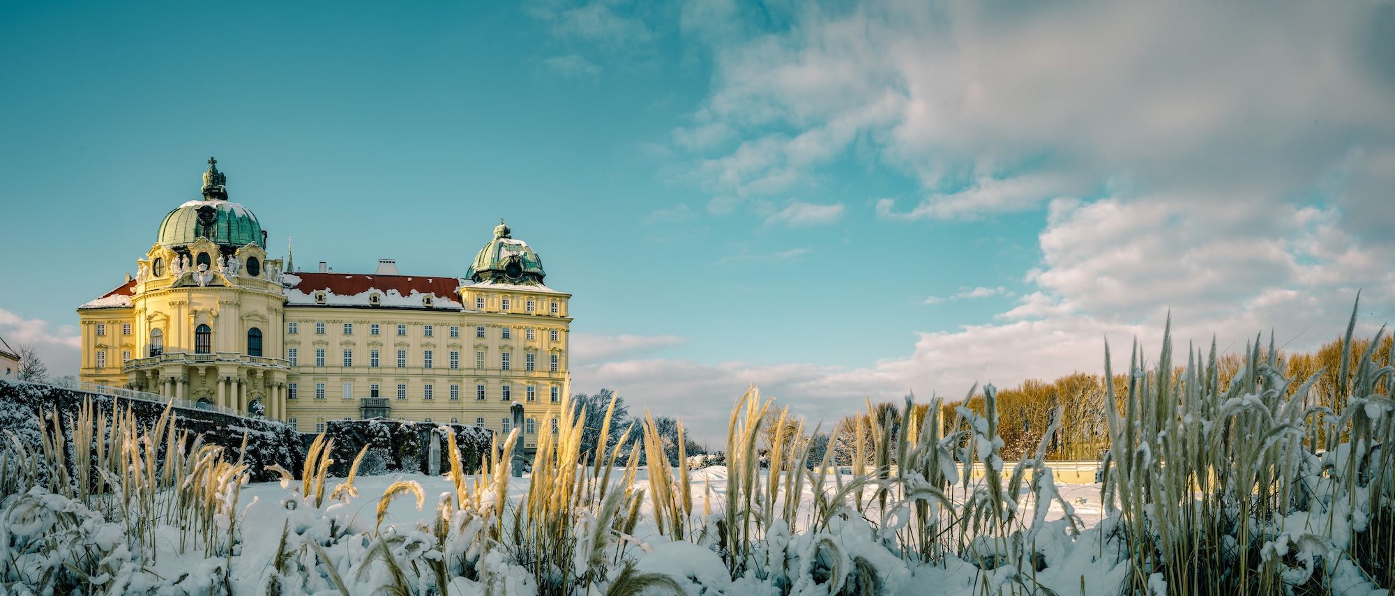 Stift Klosterneuburg im Winter