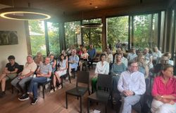 Blick ins Publikum bei der Lesung