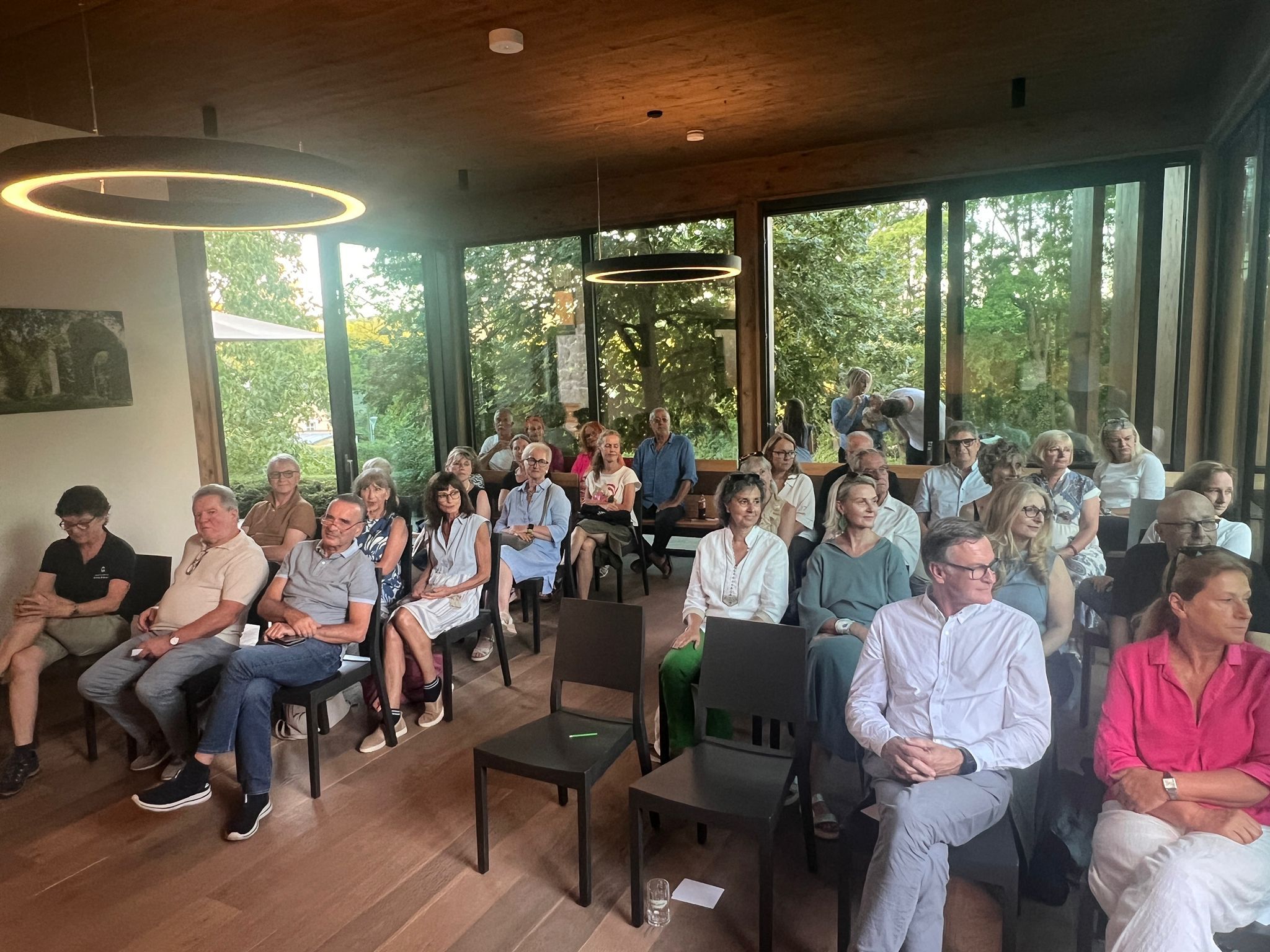 Blick ins Publikum bei der Lesung