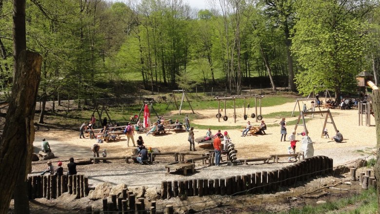 Playground, © Naturpark Sparbach