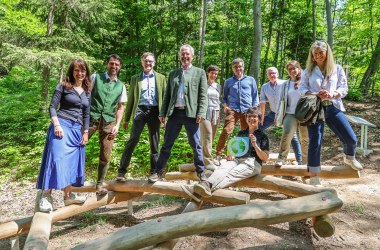 Klimaschutz - ein Balanceakt, © Naturpark Sparbach/Norbert Novak