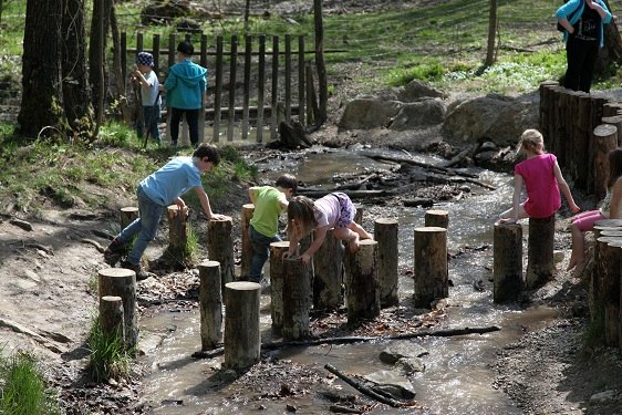 Water Playground, © Naturpark Sparbach