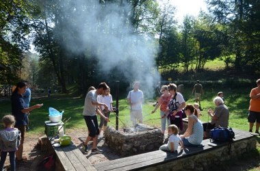 Grillplatz im Naturpark, © Naturpark Sparbach