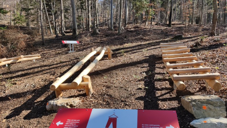 Klimabalanceparcour, © Naturpark Sparbach